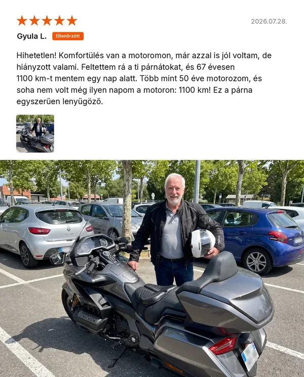 Ellenőrzött vásárlói vélemény