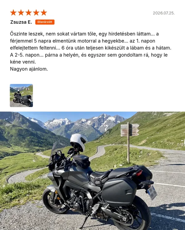 Ellenőrzött vásárlói vélemény