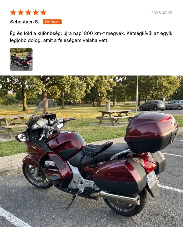 Ellenőrzött vásárlói vélemény